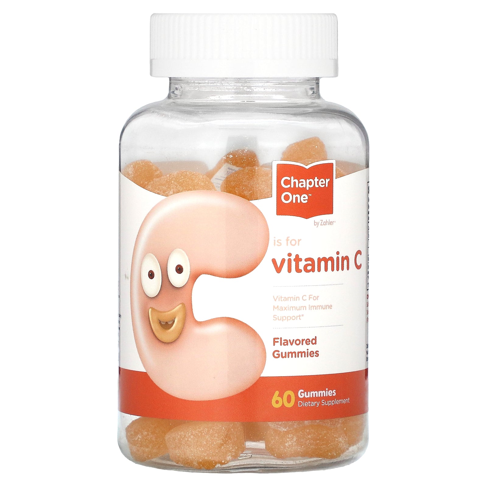 Chapter One, Vitamin C, 60 Gummies (125 mg per Gummy)