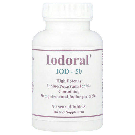Optimox, Iodoral®, High Potency, 50 mg, 90 Scored Tablets
