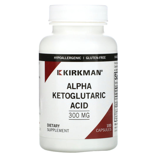 Kirkman Labs, Alpha Ketoglutaric Acid, 300 mg, 100 Capsules