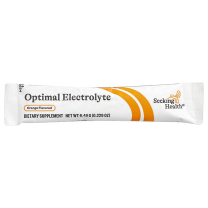 Seeking Health, Optimal Electrolyte, Orange, 30 Sticks, 0.229 oz (6.49 g) Each