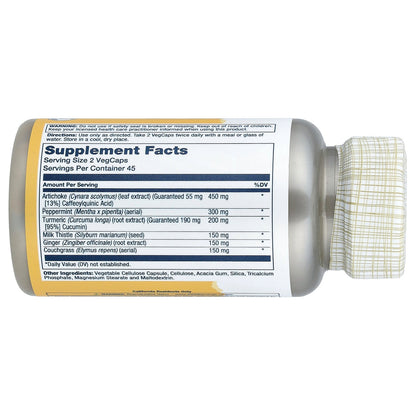 Solaray, Gallbladder Support Formula, With Artichoke & Milk Thistle, 90 VegCaps