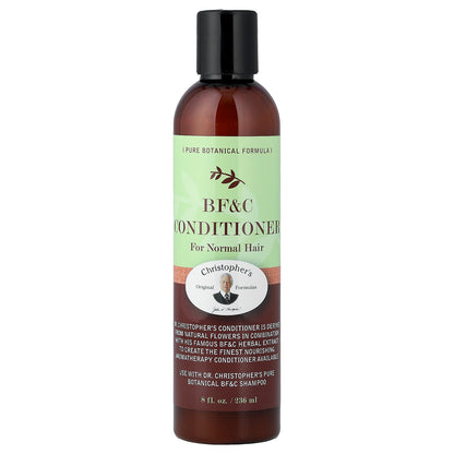 Christopher's Original Formulas, BF & C Conditioner, For Normal Hair, 8 fl oz (236 ml)