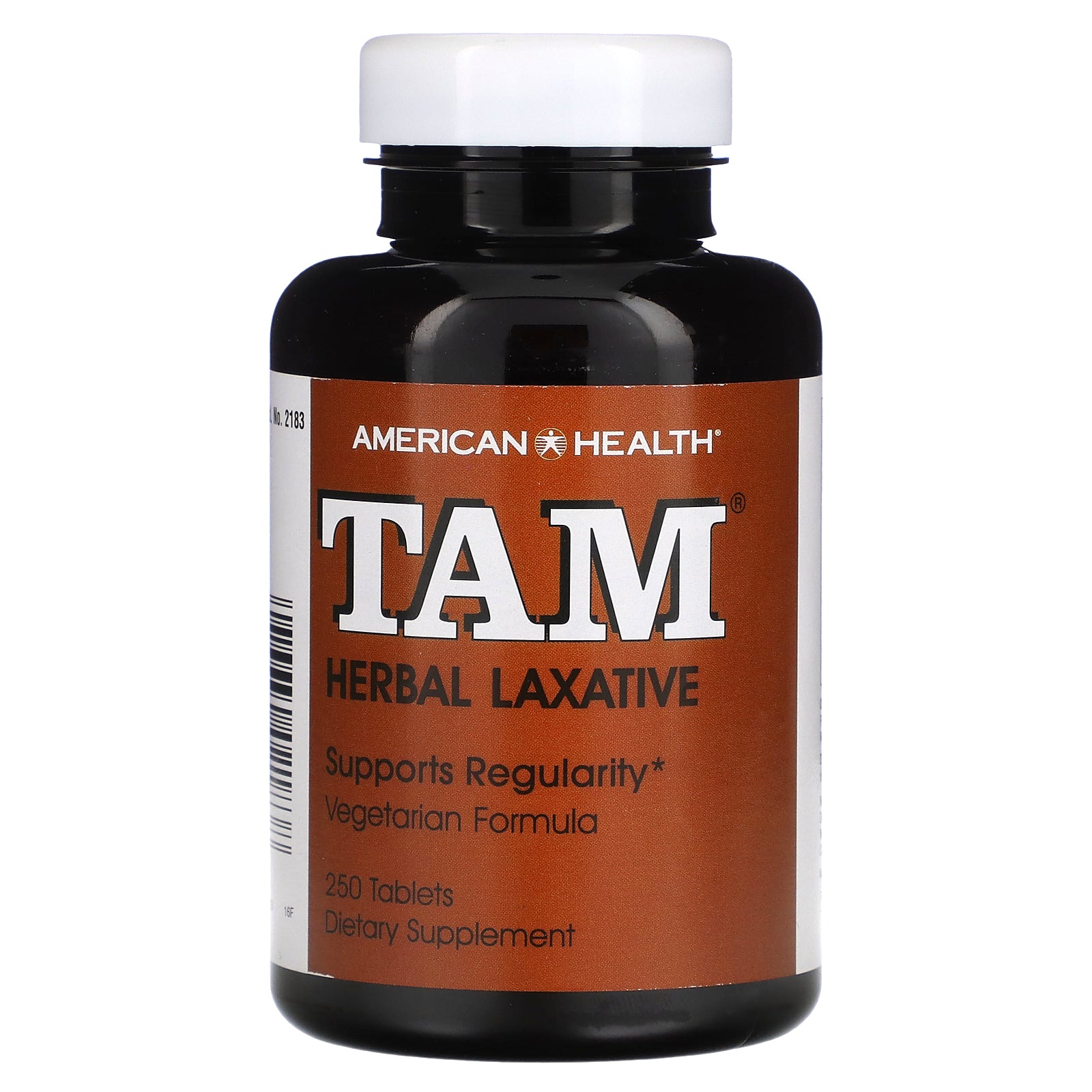 American Health, TAM, Herbal Laxative, 250 Tablets