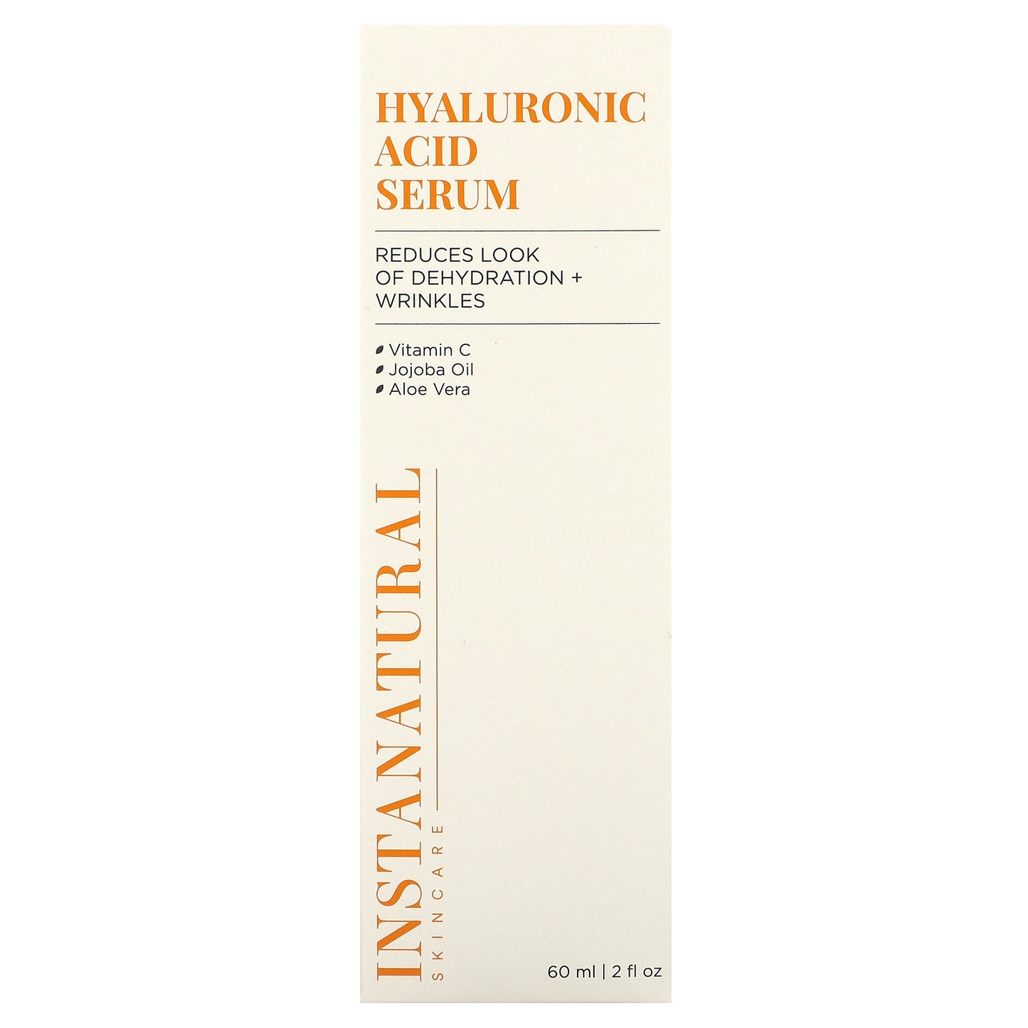 InstaNatural, Hyaluronic Acid Serum, 2 fl oz (60 ml)