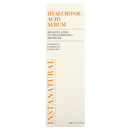 InstaNatural, Hyaluronic Acid Serum, 2 fl oz (60 ml)