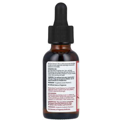 De La Cruz, 100% Pure Vitamin E Oil, 28,000 IU, 1 fl oz (30 ml)