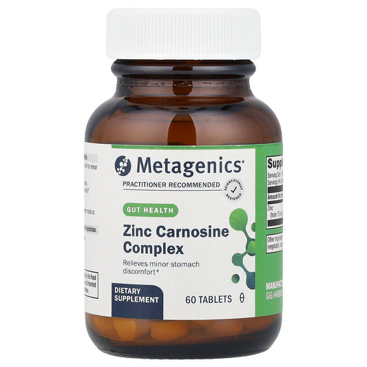 Metagenics, Zinc Carnosine Complex , 17 mg, 60 Tablets