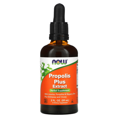 NOW Foods, Propolis Plus Extract, 2 fl oz (59 ml)