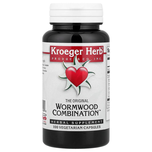 Kroeger Herb Co, Wormwood Combination™, 100 Vegetarian Capsules