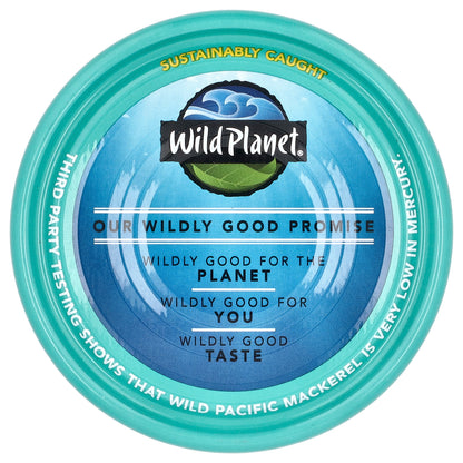 Wild Planet, Wild Pacific Mackerel, 5 oz (142 g)