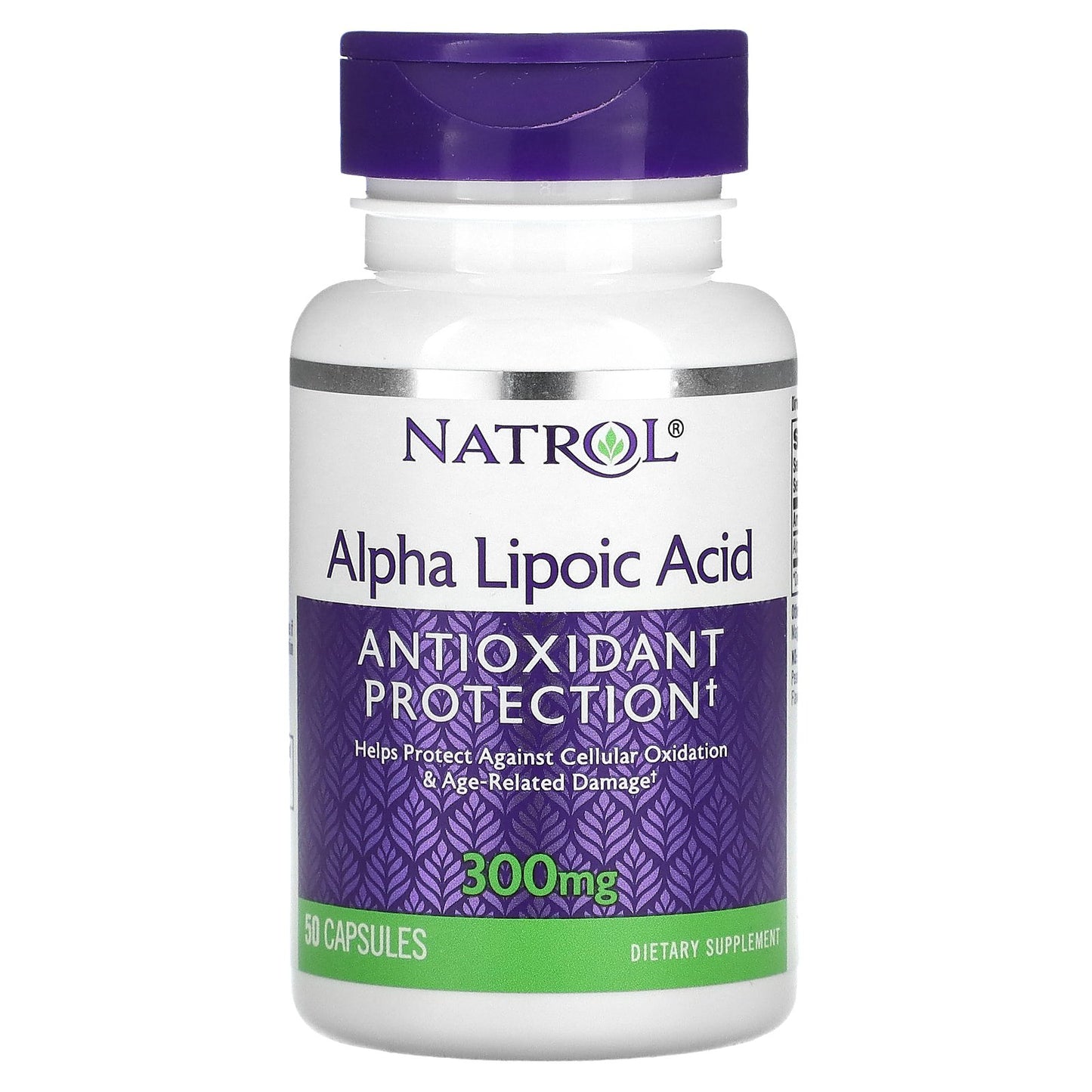 Natrol, Alpha Lipoic Acid, 300 mg, 50 Capsules