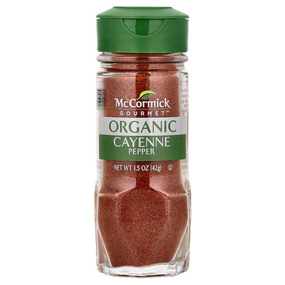 McCormick Gourmet, Organic Cayenne Pepper, 1.5 oz (42 g)