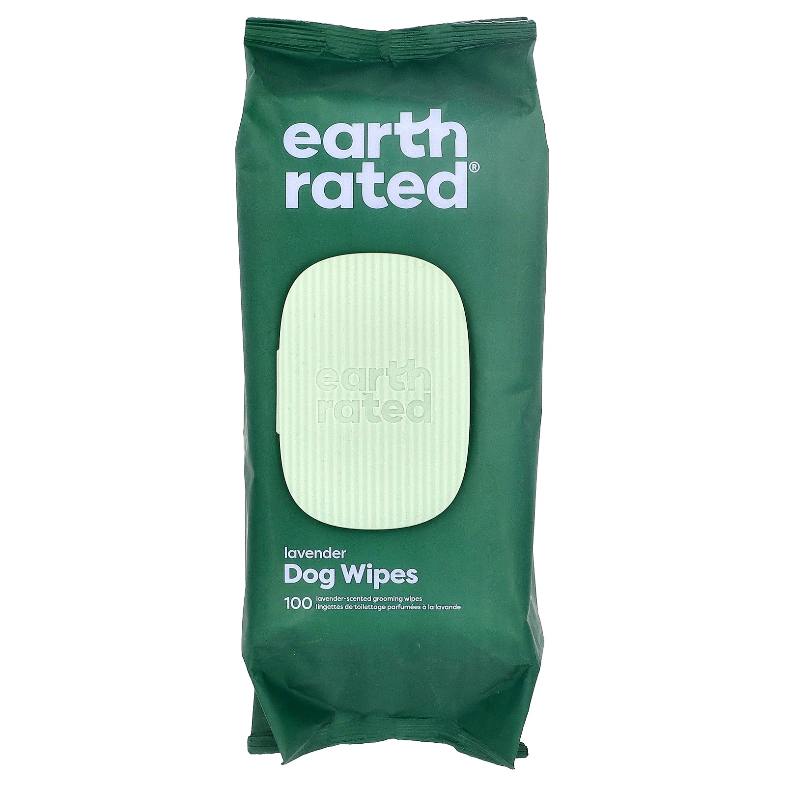 Earth Rated, Dog Wipes, Lavender, 100 Wipes