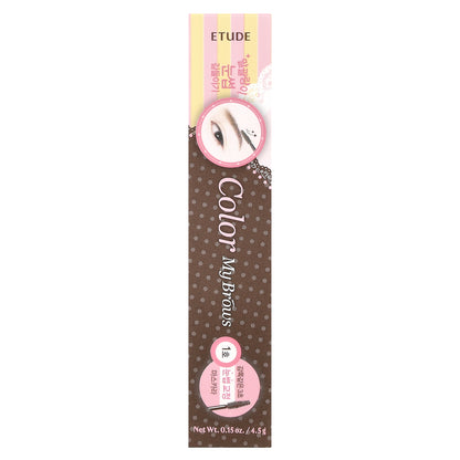 ETUDE, Color My Brows, 01 Rich Brown, 0.15 oz (4.5 g)