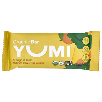 Yumi, Organic Bar, Toddler, Mango & Kale, 5 Bars, 0.74 oz (21 g) Each