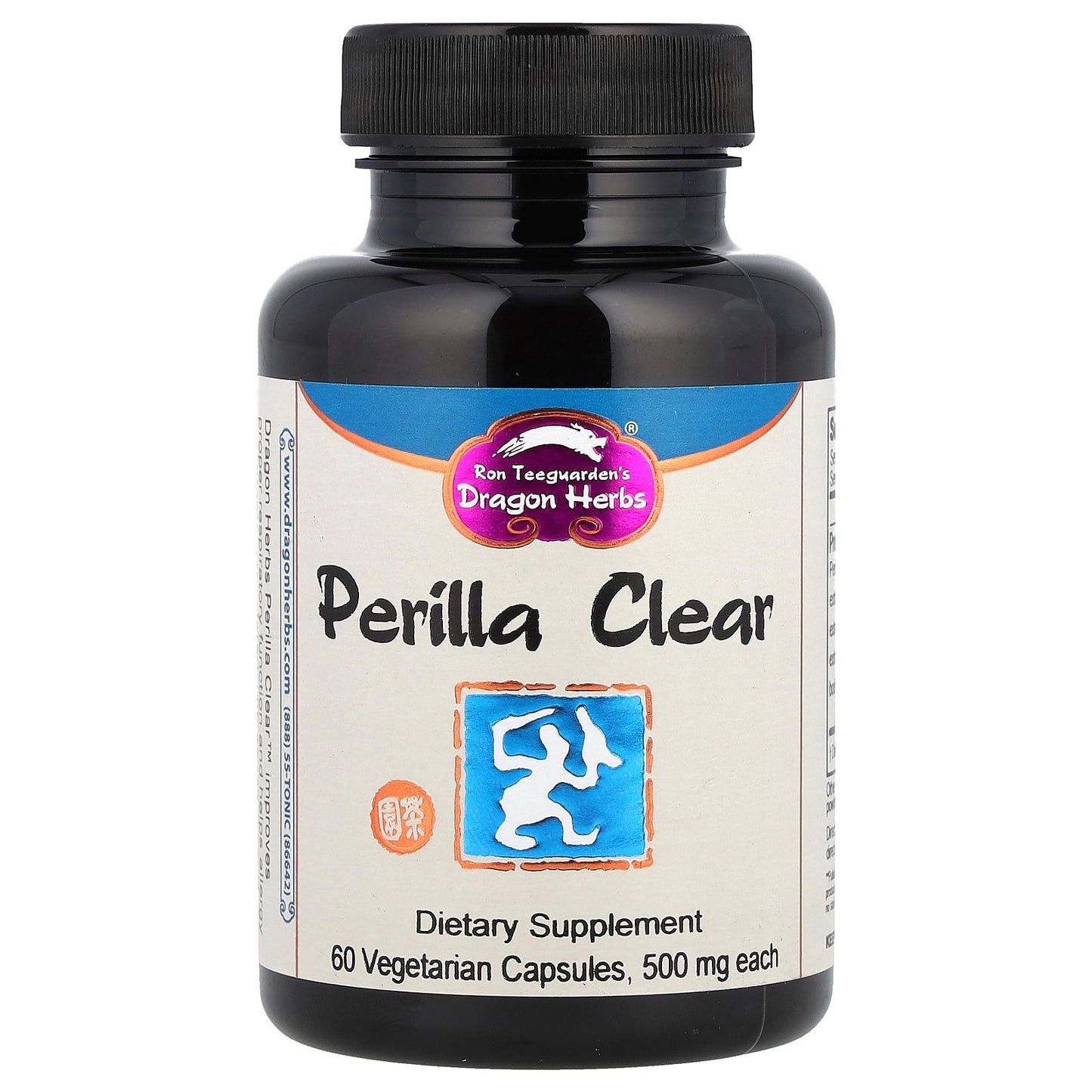 Dragon Herbs, Perilla Clear, 60 Vegetarian Capsules