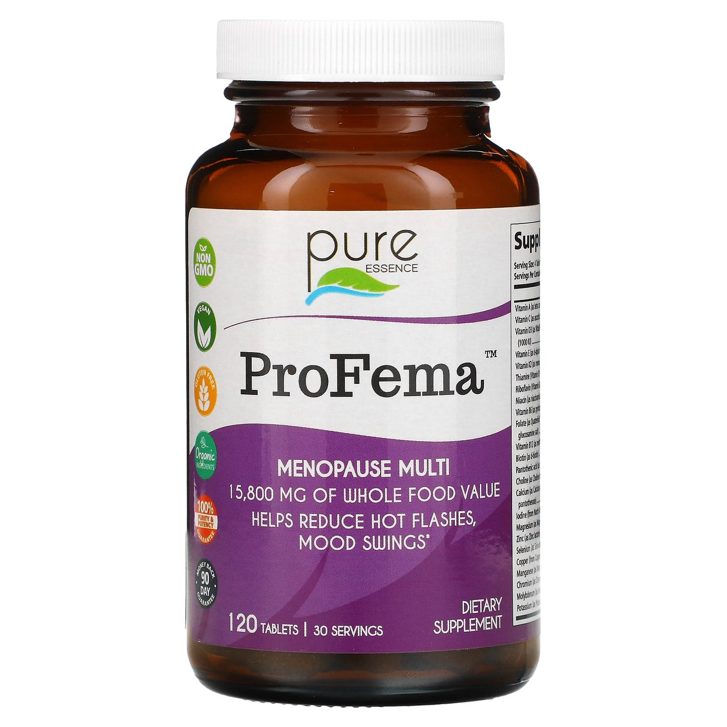 Pure Essence, ProFema, 120 Tablets