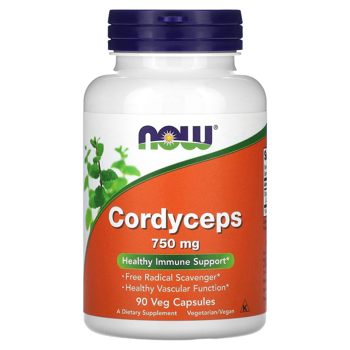 NOW Foods, Cordyceps, 750mg, 90 Veg Capsules