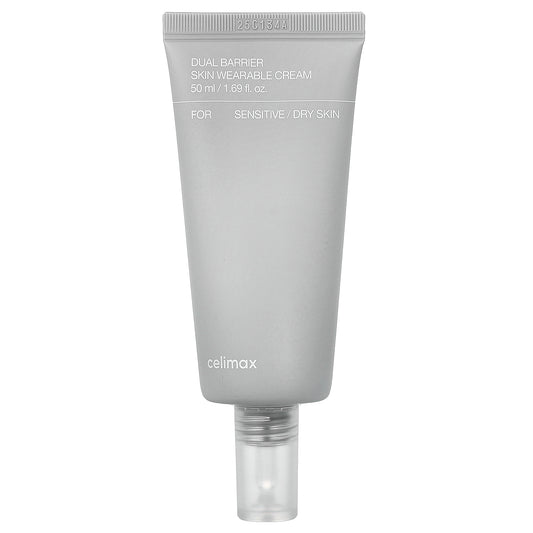 Celimax, Dual Barrier Skin Wearable Cream, For Sensitive/Dry Skin, 1.69 fl oz (50 ml)