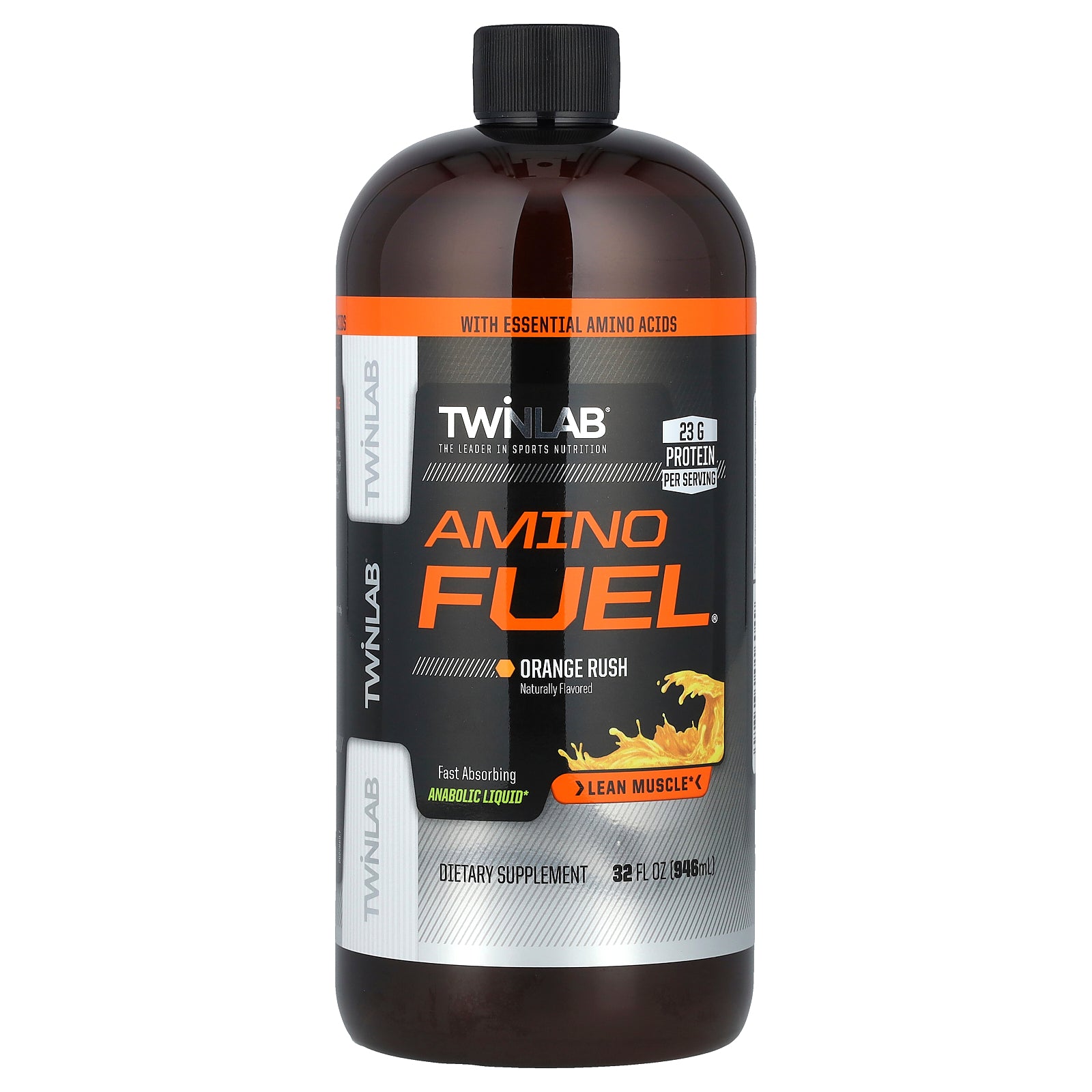 Twinlab, Amino Fuel, Orange Rush, 32 fl oz (946 ml)