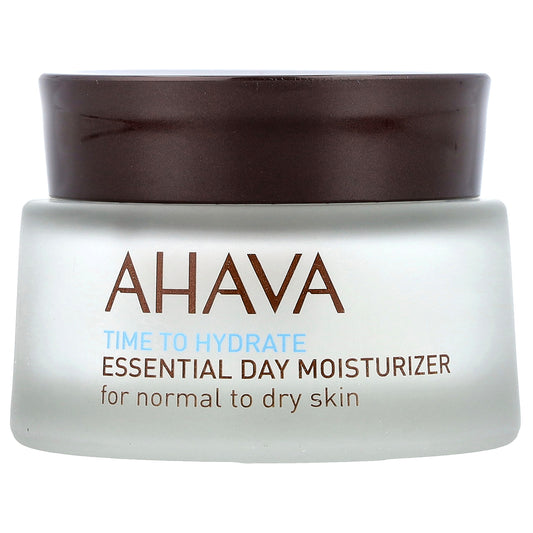 AHAVA North America, Time To Hydrate, Essential Day Moisturizer, For Normal To Dry Skin, 1.7 fl oz (50 ml)