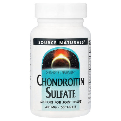 Source Naturals, Chondroitin Sulfate, 400 mg, 60 Tablets