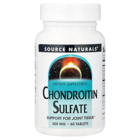 Source Naturals, Chondroitin Sulfate, 400 mg, 60 Tablets