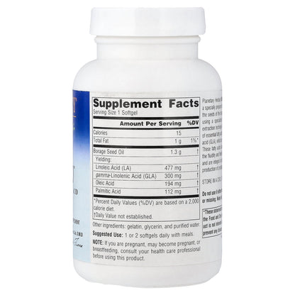 Planetary Herbals, Borage Super GLA 300™, 1,300 mg, 60 Softgels