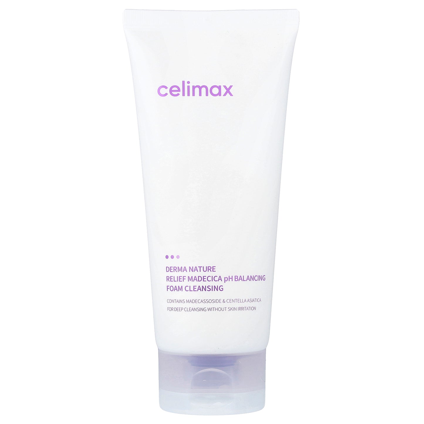 Celimax, Derma Nature Relief Madecica pH Balancing Foam Cleansing, 5.07 fl oz (150 ml)