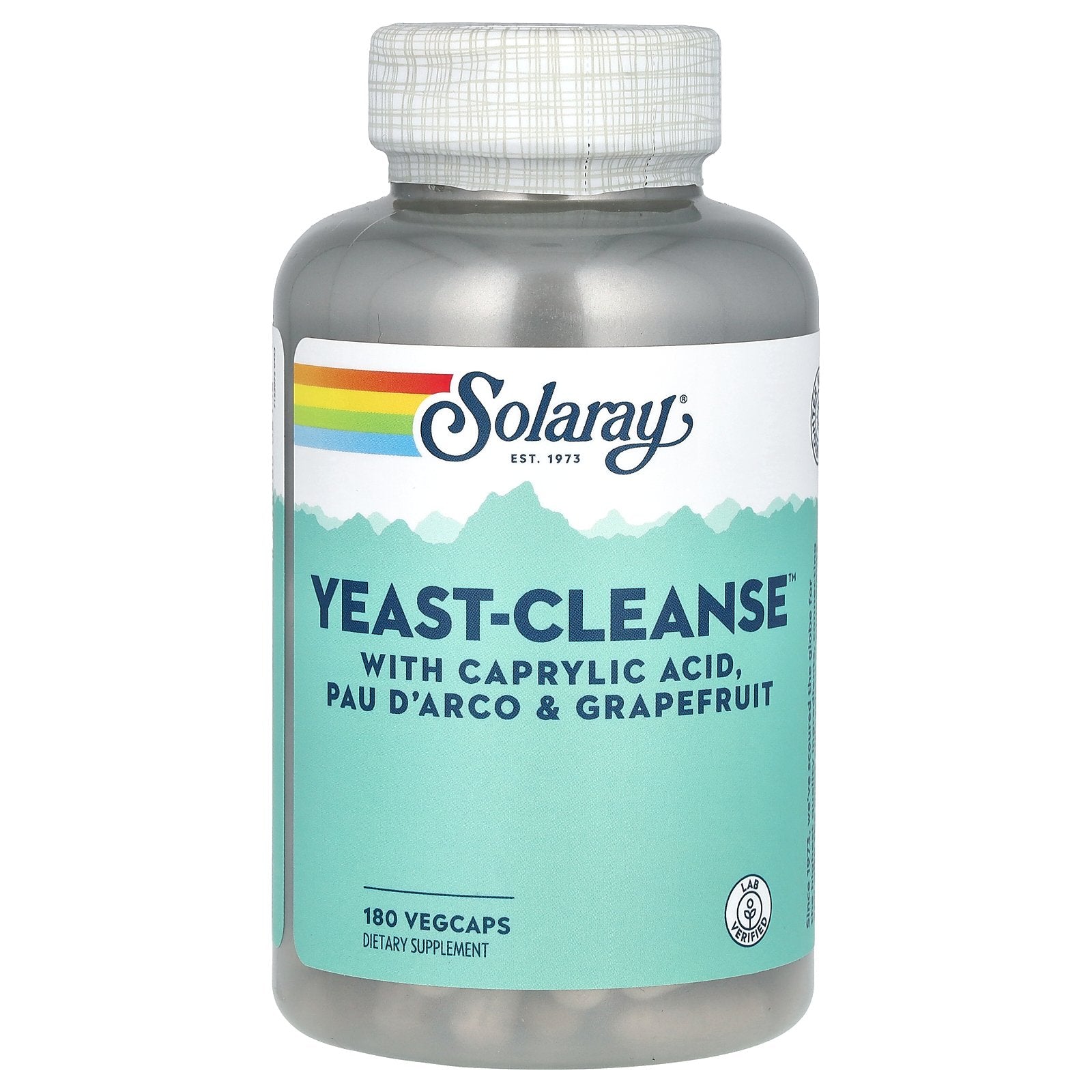 Solaray, Yeast-Cleanse, 180 VegCaps