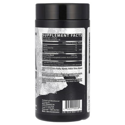 Nutrex Research, CLA 1000, 1,000 mg, 90 Softgels