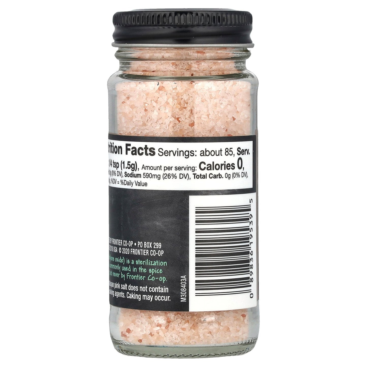 Frontier Co-op, Himalayan Pink Salt, Fine Grind, 4.48 oz (127 g)