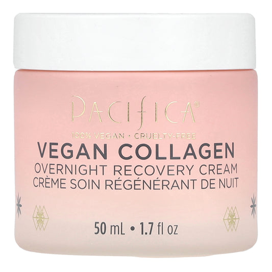 Pacifica, Vegan Collagen, Overnight Recovery Cream, 1.7 fl oz (50 ml)