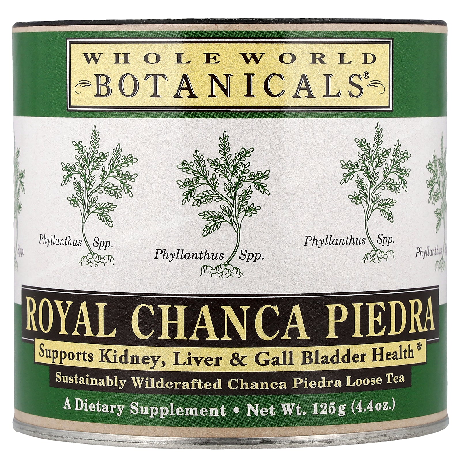 Whole World Botanicals, Royal Chanca Piedra, Loose Tea, 4.4 oz (125 g)