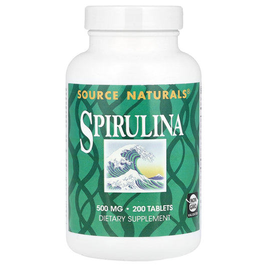 Source Naturals, Spirulina, 200 Tablets
