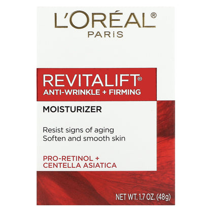 L'Oréal, Revitalift Anti-Wrinkle + Firming,  Moisturizer, 1.7 oz (48 g)