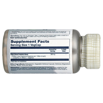 Solaray, Freeze Dried Multidophilus™ Probiotic, 3 Billion CFU, 100 VegCaps
