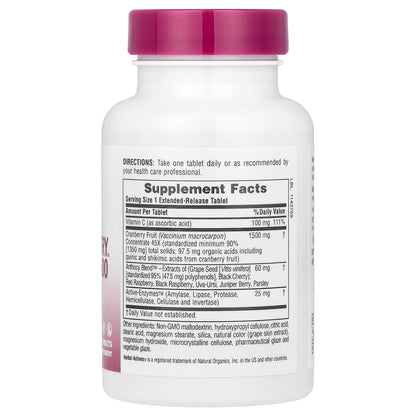 NaturesPlus, Herbal Actives, Ultra Cranberry™ 1500, 30 Tablets