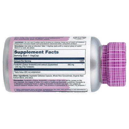 Solaray, Vital Extracts, Forskohlii, 385 mg, 60 VegCaps