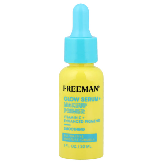 Freeman Beauty, Glow Serum + Makeup Primer, 1 fl oz (30 ml)