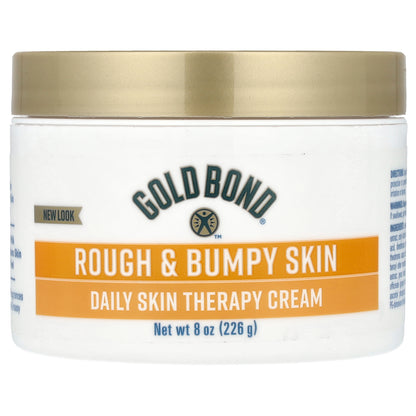 Gold Bond, Rough & Bumpy Skin, Daily Skin Therapy Cream, Fragrance Free, 8 oz (226 g)