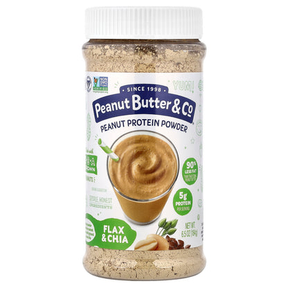 Peanut Butter & Co., Peanut Protein Powder, Flax & Chia, 6.5 oz (184 g)