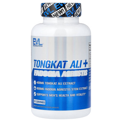EVLution Nutrition, Tongkat Ali + Fadogia Agrestis, 60 Veggie Capsules