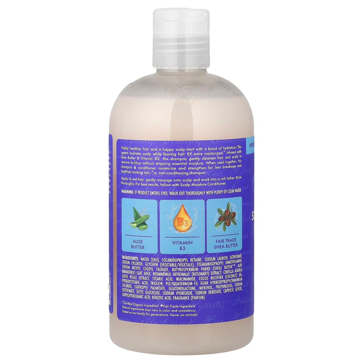 SheaMoisture, Scalp Moisture Shampoo, Aloe Butter, 13 fl oz (384 ml)