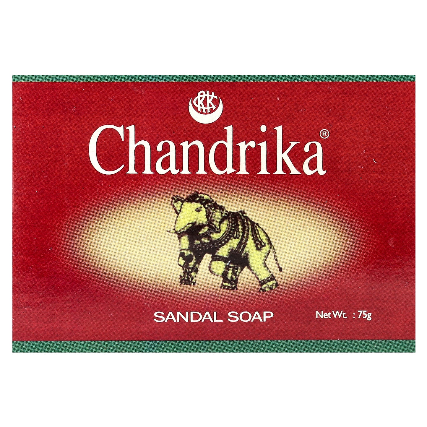 Chandrika Soap, Sandal Bar Soap, 75 g