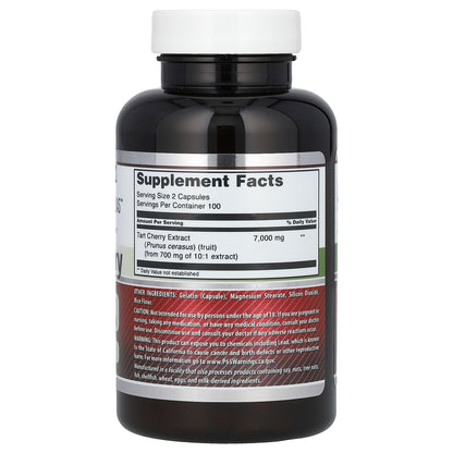 Amazing Nutrition, Tart Cherry, 200 Capsules (3,500 mg per Capsule)