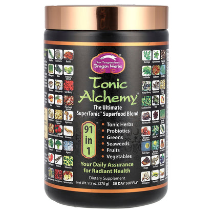 Dragon Herbs, Tonic Alchemy®, The Ultimate SuperTonic™ Superfood Blend, 9.5 oz (270 g)