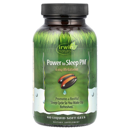 Irwin Naturals, Power to Sleep PM®, 60 Liquid Soft-Gels