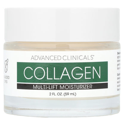 Advanced Clinicals, Collagen, Multi-Lift Moisturizer, 2 fl oz (59 ml)