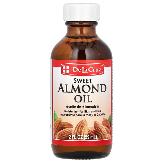 De La Cruz, Sweet Almond Oil, 2 fl oz (59 ml)